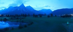 Archived image Webcam Tiroler Zugspitz Arena - Golf Club Ehrwald-Lermoos 19:00