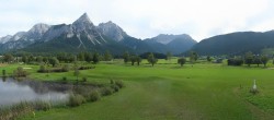 Archiv Foto Webcam Tiroler Zugspitz Arena - Golfplatz Ehrwald-Lermoos 15:00