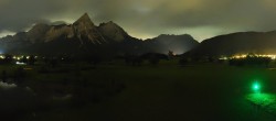 Archived image Webcam Tiroler Zugspitz Arena - Golf Club Ehrwald-Lermoos 23:00