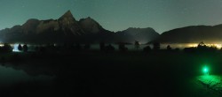 Archived image Webcam Tiroler Zugspitz Arena - Golf Club Ehrwald-Lermoos 23:00