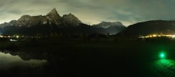 Archived image Webcam Tiroler Zugspitz Arena - Golf Club Ehrwald-Lermoos 23:00