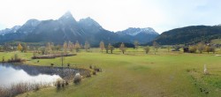 Archiv Foto Webcam Tiroler Zugspitz Arena - Golfplatz Ehrwald-Lermoos 09:00