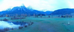 Archived image Webcam Tiroler Zugspitz Arena - Golf Club Ehrwald-Lermoos 05:00