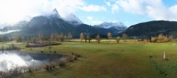 Archived image Webcam Tiroler Zugspitz Arena - Golf Club Ehrwald-Lermoos 07:00
