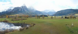 Archived image Webcam Tiroler Zugspitz Arena - Golf Club Ehrwald-Lermoos 11:00