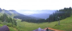 Archiv Foto Webcam Brauneck-Lenggries - Ausblick BayernHütte 06:00