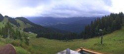 Archiv Foto Webcam Brauneck-Lenggries - Ausblick BayernHütte 09:00