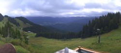 Archiv Foto Webcam Brauneck-Lenggries - Ausblick BayernHütte 10:00