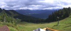 Archiv Foto Webcam Brauneck-Lenggries - Ausblick BayernHütte 13:00