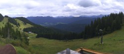 Archived image Webcam Brauneck-Lenggries - BayernHütte 11:00