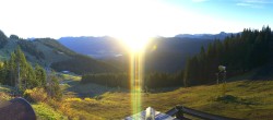 Archiv Foto Webcam Brauneck-Lenggries - Ausblick BayernHütte 06:00