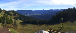 Archiv Foto Webcam Brauneck-Lenggries - Ausblick BayernHütte 09:00