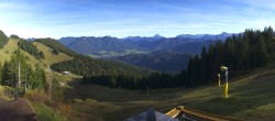 Archiv Foto Webcam Brauneck-Lenggries - Ausblick BayernHütte 13:00