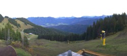 Archiv Foto Webcam Brauneck-Lenggries - Ausblick BayernHütte 15:00