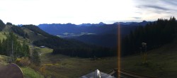 Archiv Foto Webcam Brauneck-Lenggries - Ausblick BayernHütte 07:00