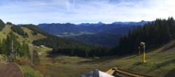 Archiv Foto Webcam Brauneck-Lenggries - Ausblick BayernHütte 11:00