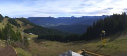 Archiv Foto Webcam Brauneck-Lenggries - Ausblick BayernHütte 10:00