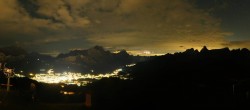 Archived image Webcam Cortina d&#39;Ampezzo - Top Station Duca d&#39;Aosta 23:00