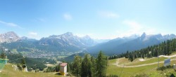 Archived image Webcam Cortina d&#39;Ampezzo - Top Station Duca d&#39;Aosta 11:00