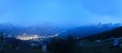 Archived image Webcam Cortina d&#39;Ampezzo - Top Station Duca d&#39;Aosta 19:00