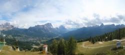 Archived image Webcam Cortina d&#39;Ampezzo - Top Station Duca d&#39;Aosta 11:00