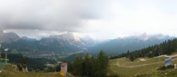 Archived image Webcam Cortina d&#39;Ampezzo - Top Station Duca d&#39;Aosta 17:00