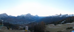 Archived image Webcam Cortina d&#39;Ampezzo - Top Station Duca d&#39;Aosta 06:00