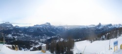 Archiv Foto Webcam Cortina d&#39;Ampezzo: Tofana-Abfahrt (Duca d&#39;Aosta) 08:00