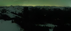 Archived image Webcam SkiWelt Westendorf - Top Station Fleidingbahn 23:00