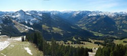 Archiv Foto Webcam SkiWelt Westendorf - Bergstation Fleidingbahn 09:00