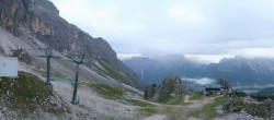 Archiv Foto Webcam Cortina d&#39;Ampezzo - Bergstation Pomedes 05:00