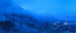 Archived image Webcam Cortina d&#39;Ampezzo - Top Station Pomedes 19:00