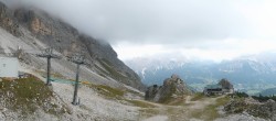 Archived image Webcam Cortina d&#39;Ampezzo - Top Station Pomedes 13:00