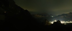Archiv Foto Webcam Cortina d&#39;Ampezzo - Bergstation Pomedes 23:00