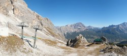 Archived image Webcam Cortina d&#39;Ampezzo - Top Station Pomedes 11:00