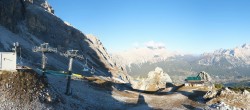 Archived image Webcam Cortina d&#39;Ampezzo - Top Station Pomedes 15:00
