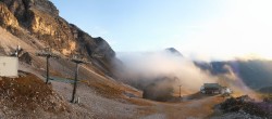 Archiv Foto Webcam Cortina d&#39;Ampezzo - Bergstation Pomedes 06:00