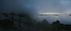 Archiv Foto Webcam Cortina d&#39;Ampezzo - Bergstation Pomedes 23:00