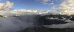 Archiv Foto Webcam Pejo 3000 - Bergstation Saroden 19:00