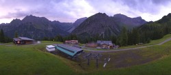 Archiv Foto Webcam Brandnertal - Bergstation Palüdbahn 05:00