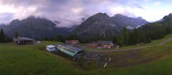 Archived image Webcam Brandnertal - Top Station Palüd Gondola 06:00