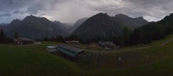 Archived image Webcam Brandnertal - Top Station Palüd Gondola 05:00