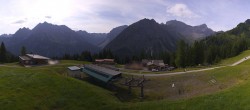 Archived image Webcam Brandnertal - Top Station Palüd Gondola 09:00