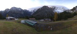 Archived image Webcam Brandnertal - Top Station Palüd Gondola 06:00