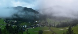 Archiv Foto Webcam Donnersbachwald: Blick auf den Ort und Skigebiet Riesneralm 19:00