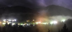 Archiv Foto Webcam Donnersbachwald: Blick auf den Ort und Skigebiet Riesneralm 03:00
