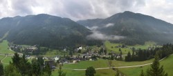 Archiv Foto Webcam Donnersbachwald: Blick auf den Ort und Skigebiet Riesneralm 05:00