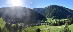 Archiv Foto Webcam Donnersbachwald: Blick auf den Ort und Skigebiet Riesneralm 15:00