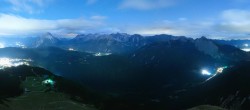 Archived image Webcam Rosshütte - Top station Seefelder Joch 01:00