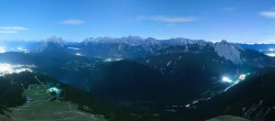 Archived image Webcam Rosshütte - Top station Seefelder Joch 03:00